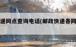 邮政快递网点查询电话(邮政快递各网点电话)