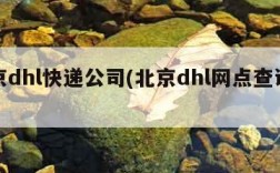 北京dhl快递公司(北京dhl网点查询电话)