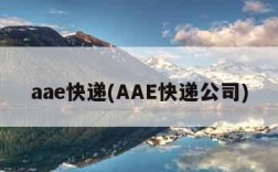 aae快递(AAE快递公司)