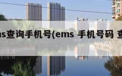 ems查询手机号(ems 手机号码 查件)