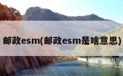 邮政esm(邮政esm是啥意思)